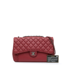 CC Quilted Lambskin Single Flap