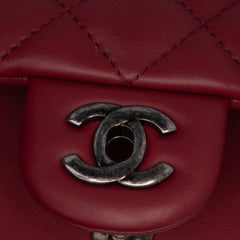 CC Quilted Lambskin Single Flap