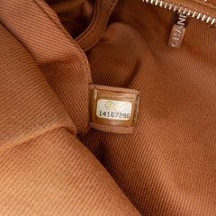 Large Quilted Iridescent Calfskin VIP Tote