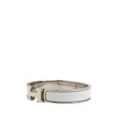 Narrow Enamel Clic H Bracelet PM
