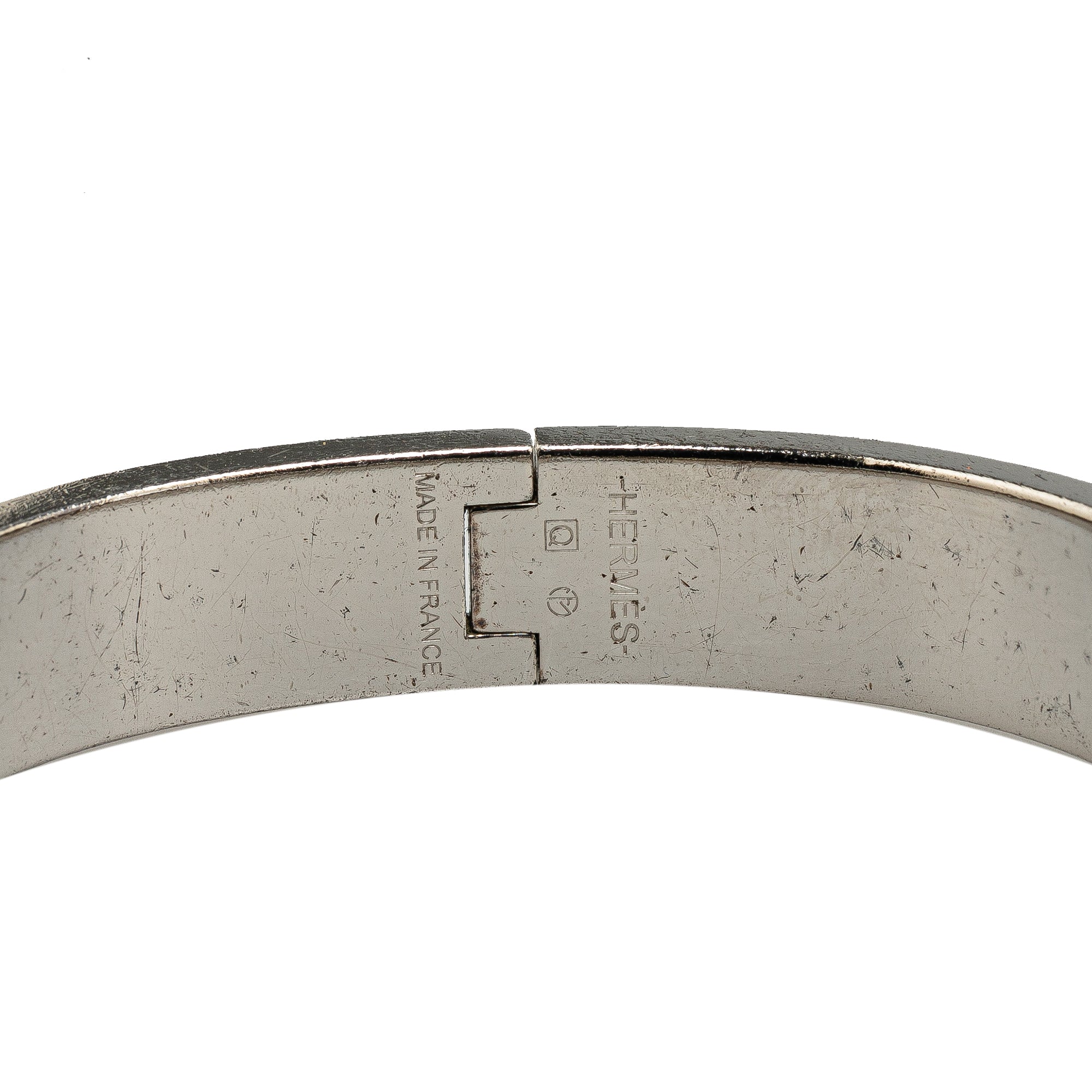Narrow Enamel Clic H Bracelet PM