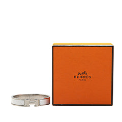 Narrow Enamel Clic H Bracelet PM