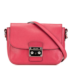 Leather Sound Lock Crossbody