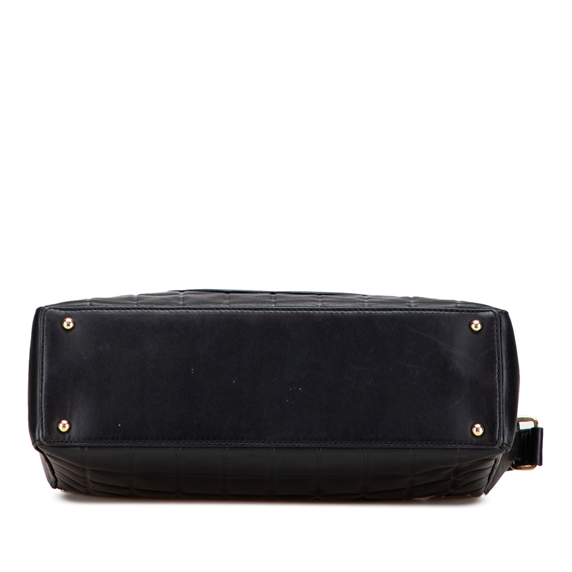 Medium Lambskin Chocolate Bar Shoulder Bag
