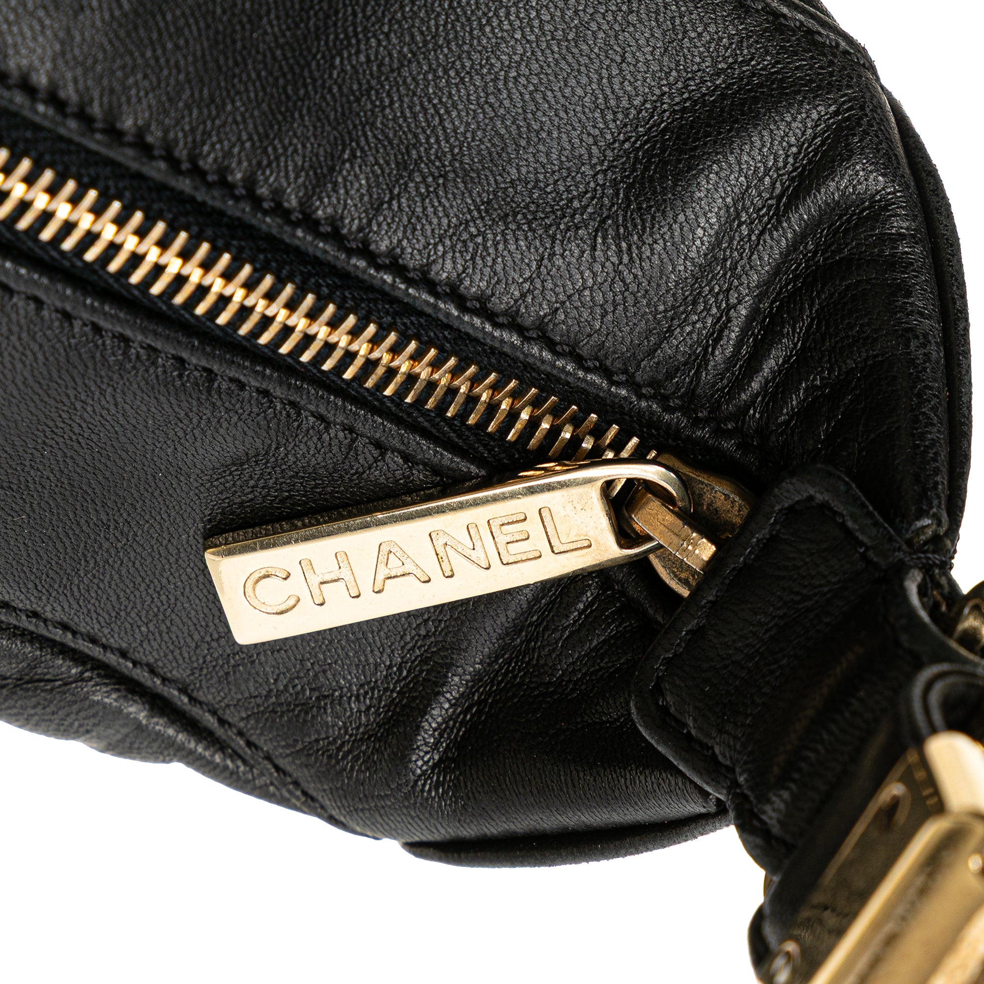 Medium Lambskin Chocolate Bar Shoulder Bag