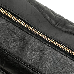 Medium Lambskin Chocolate Bar Shoulder Bag