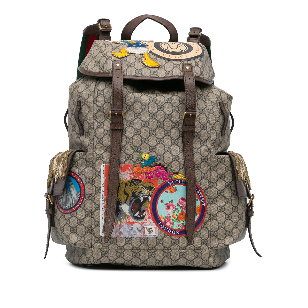 GG Supreme Donald Duck Soft Backpack