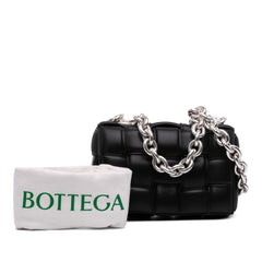 Nappa Intrecciato Padded Chain Cassette Satchel