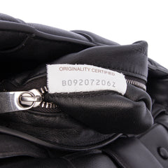 Nappa Intrecciato Padded Chain Cassette Satchel