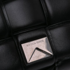 Nappa Intrecciato Padded Chain Cassette Satchel
