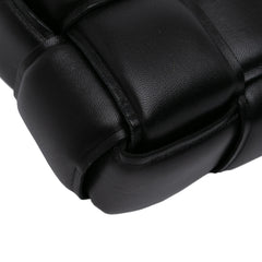 Nappa Intrecciato Padded Chain Cassette Satchel