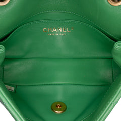 Small Quilted Lambskin Chain Is More Flap