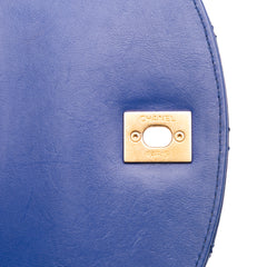 Mini Quilted Aged Calfskin and Caviar Chain Handle Flap