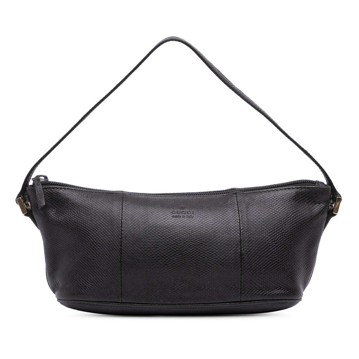 Lizard Embossed Calfskin Boat