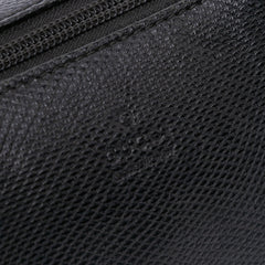 Lizard Embossed Calfskin Boat