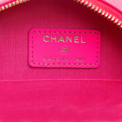 Jersey 19 Round Clutch on Chain