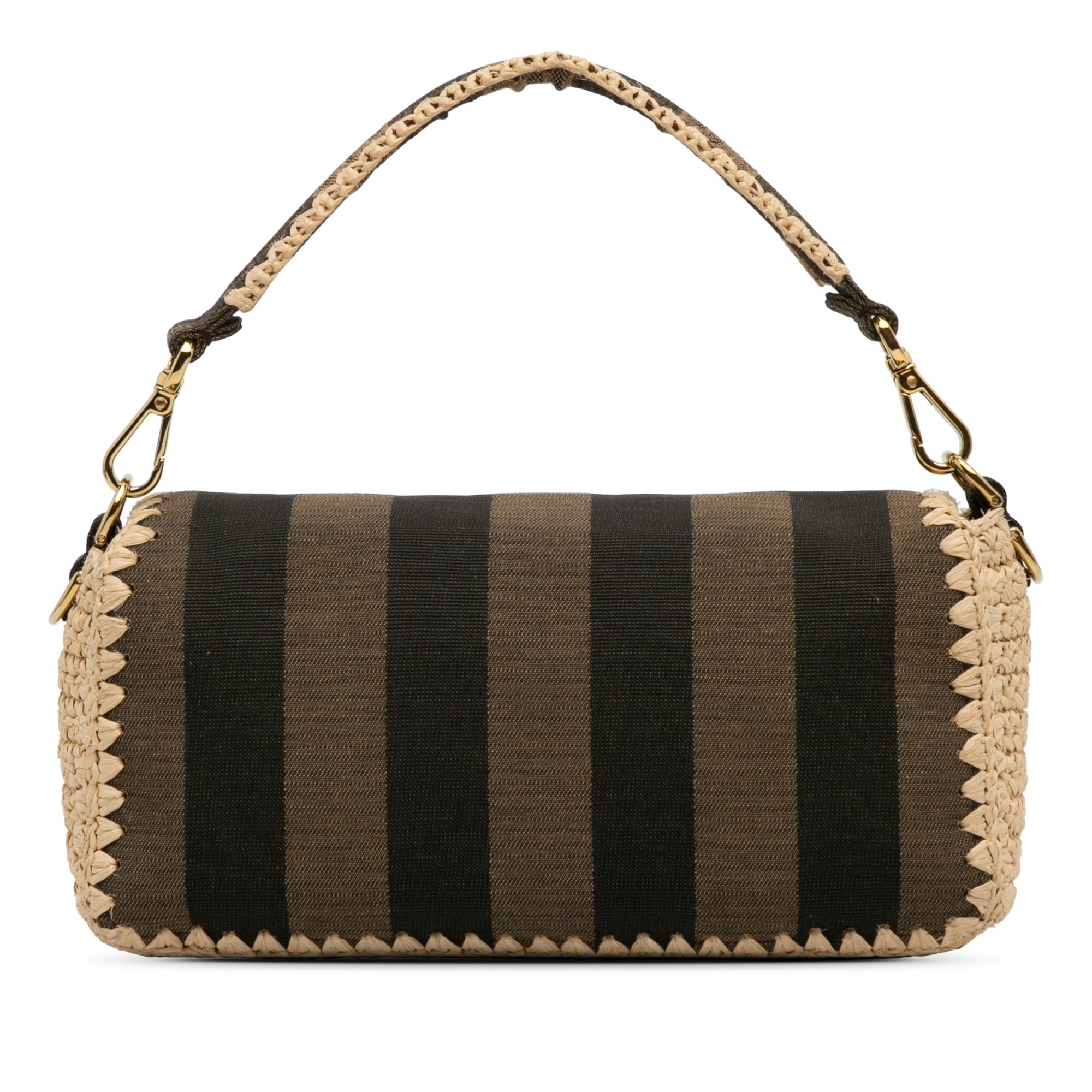 Pequin Canvas and Raffia Mamma Baguette_2