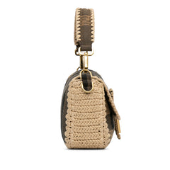 Pequin Canvas and Raffia Mamma Baguette_3