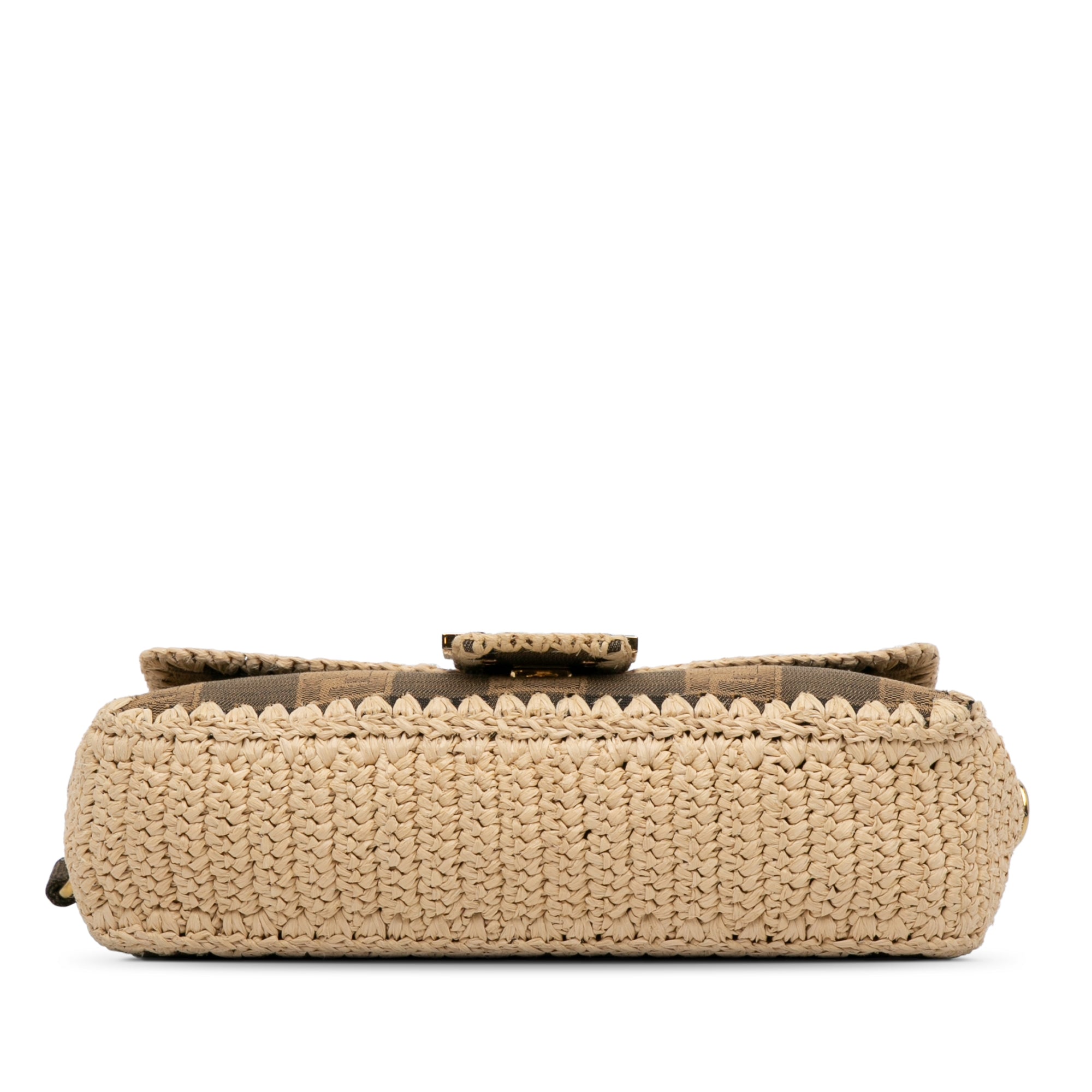 Pequin Canvas and Raffia Mamma Baguette_4