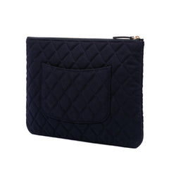 Paris Hamburg Medium Quilted Wool Coco Sailor Charms O Case Clutch