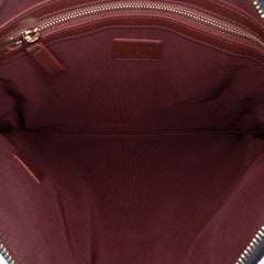 Paris Hamburg Medium Quilted Wool Coco Sailor Charms O Case Clutch
