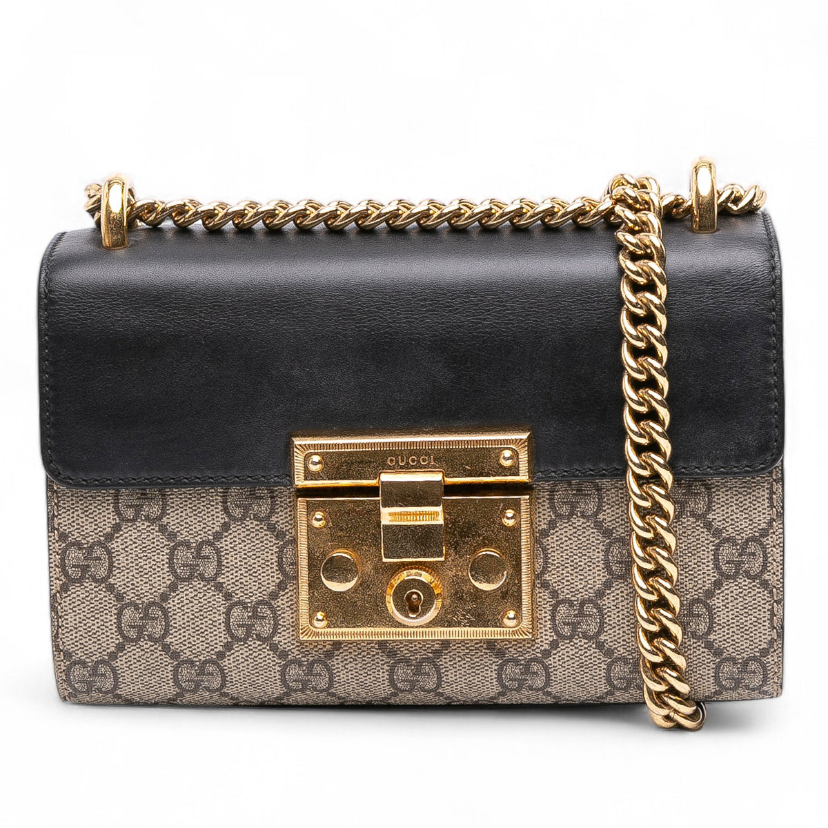 Small GG Supreme Padlock Crossbody