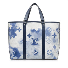 Monogram Watercolor Weekend Tote PM_2