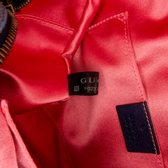 Small GG Marmont Pearl Denim Backpack_7