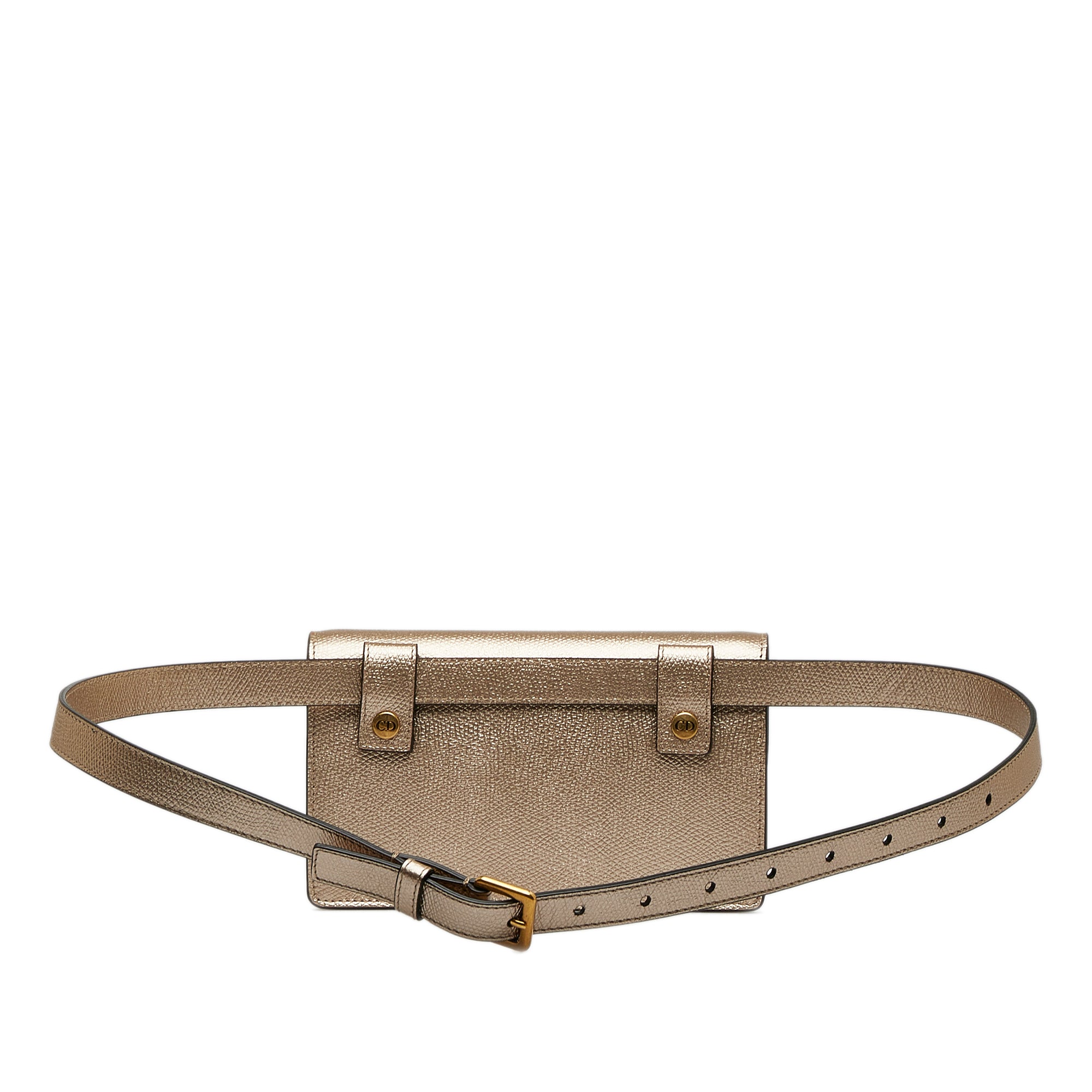 Leather Saddle Belt Pouch