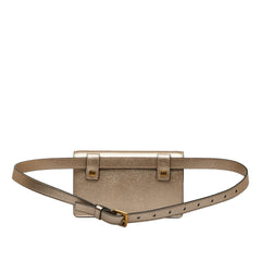 Leather Saddle Belt Pouch