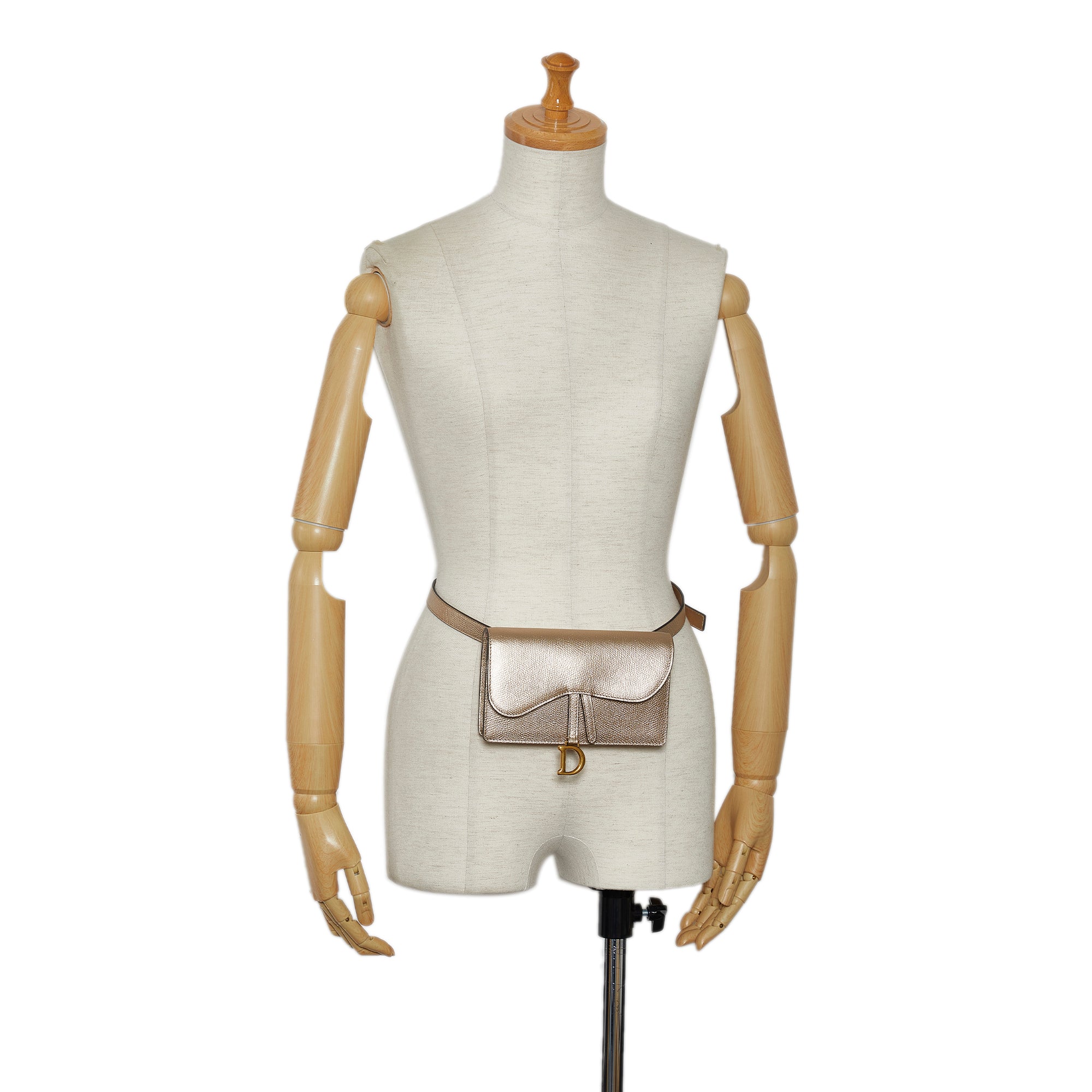 Leather Saddle Belt Pouch