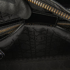 Medium Patent Cannage Lady Dior