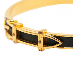 Leather Belt Buckle Bangle