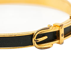 Leather Belt Buckle Bangle