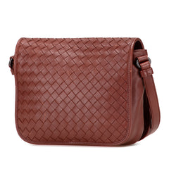 Nappa Intrecciato Flap Crossbody
