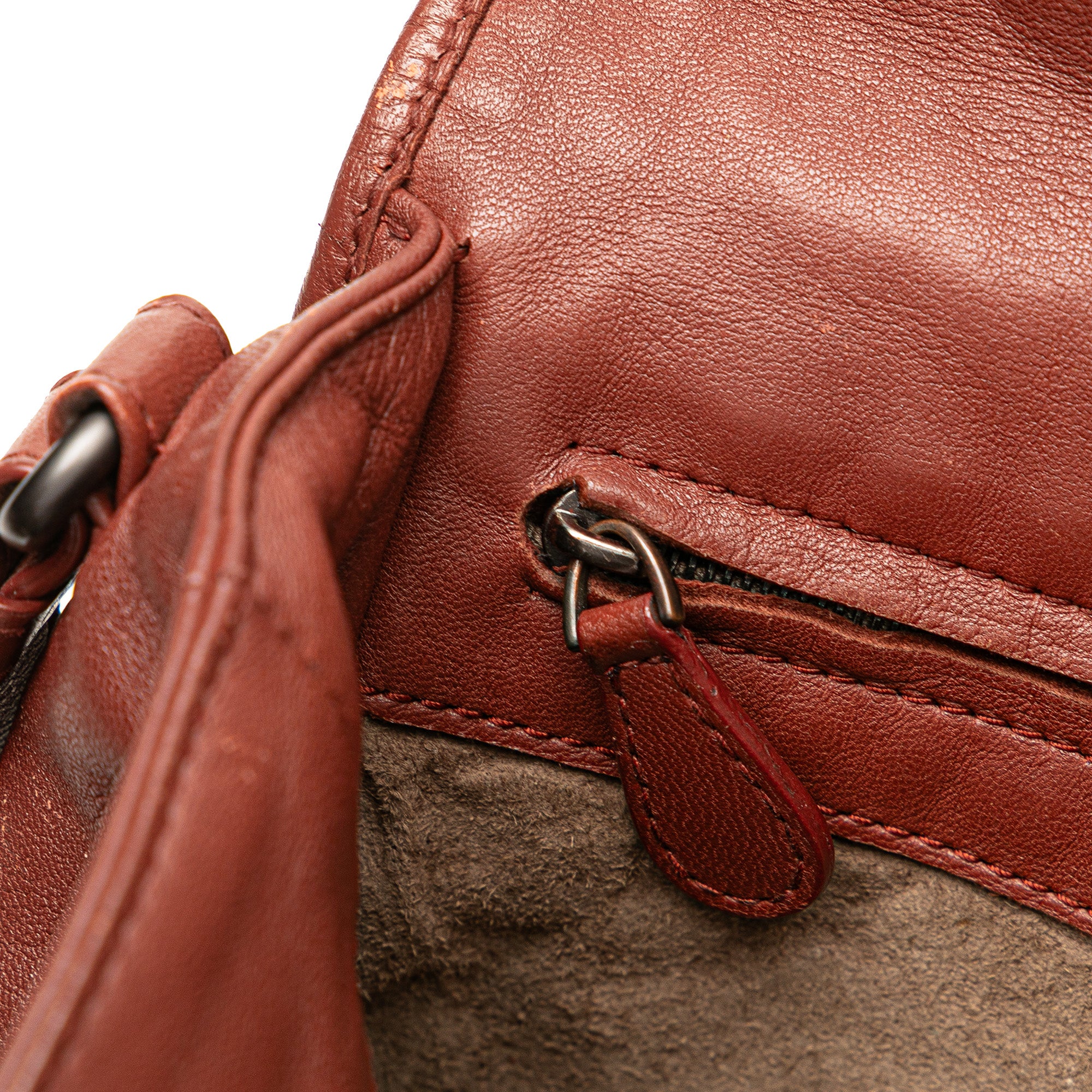 Nappa Intrecciato Flap Crossbody