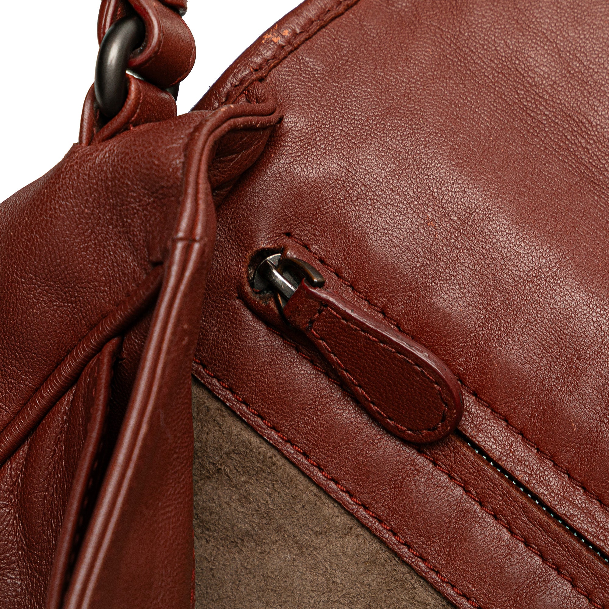 Nappa Intrecciato Flap Crossbody