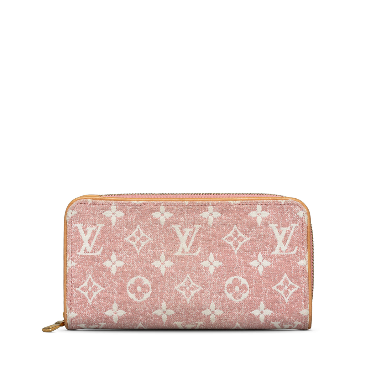 Monogram Denim Jacquard Zippy Wallet