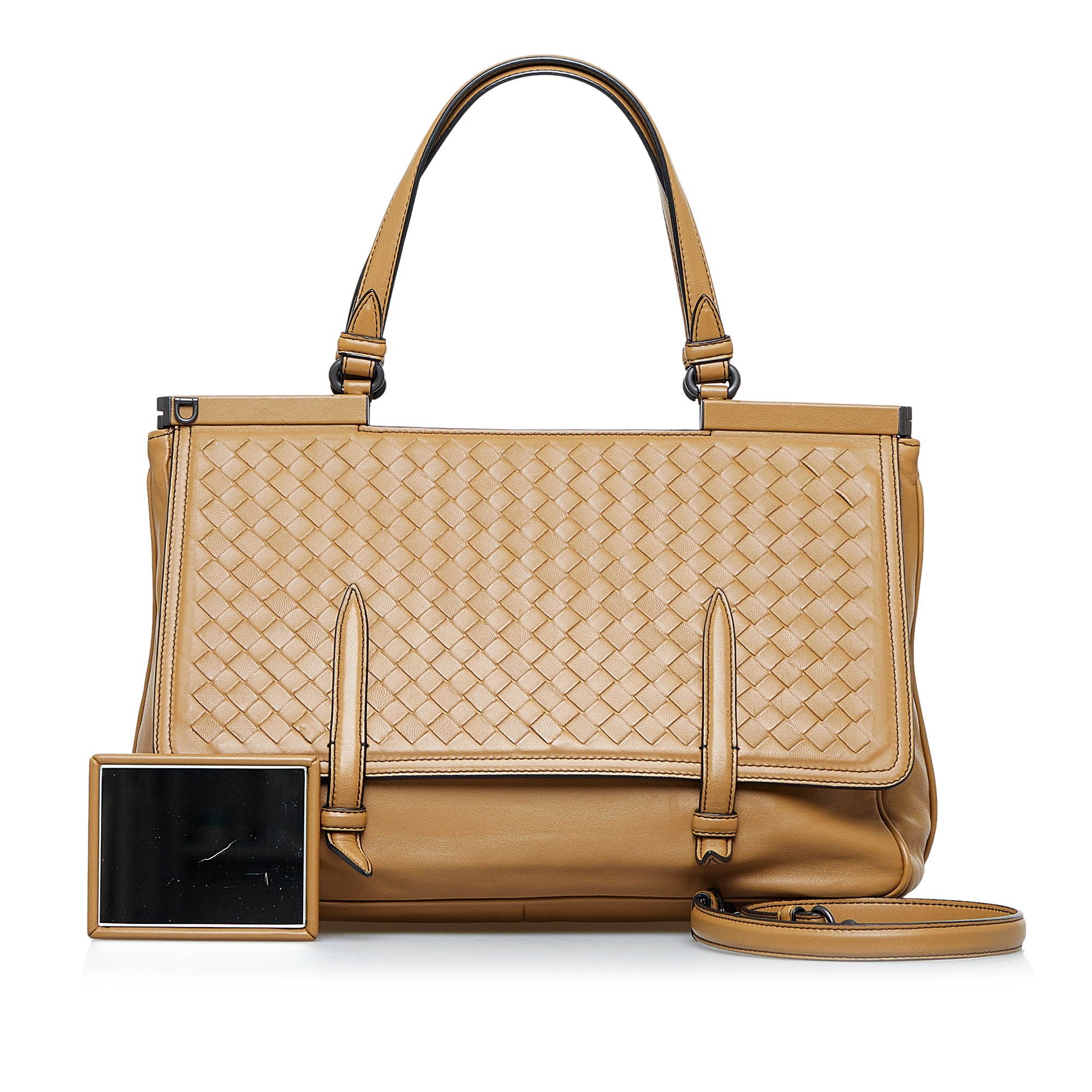 Intrecciato Monaco Satchel