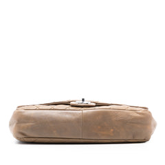 Jumbo Quilted Lambskin Coco Rain Flap