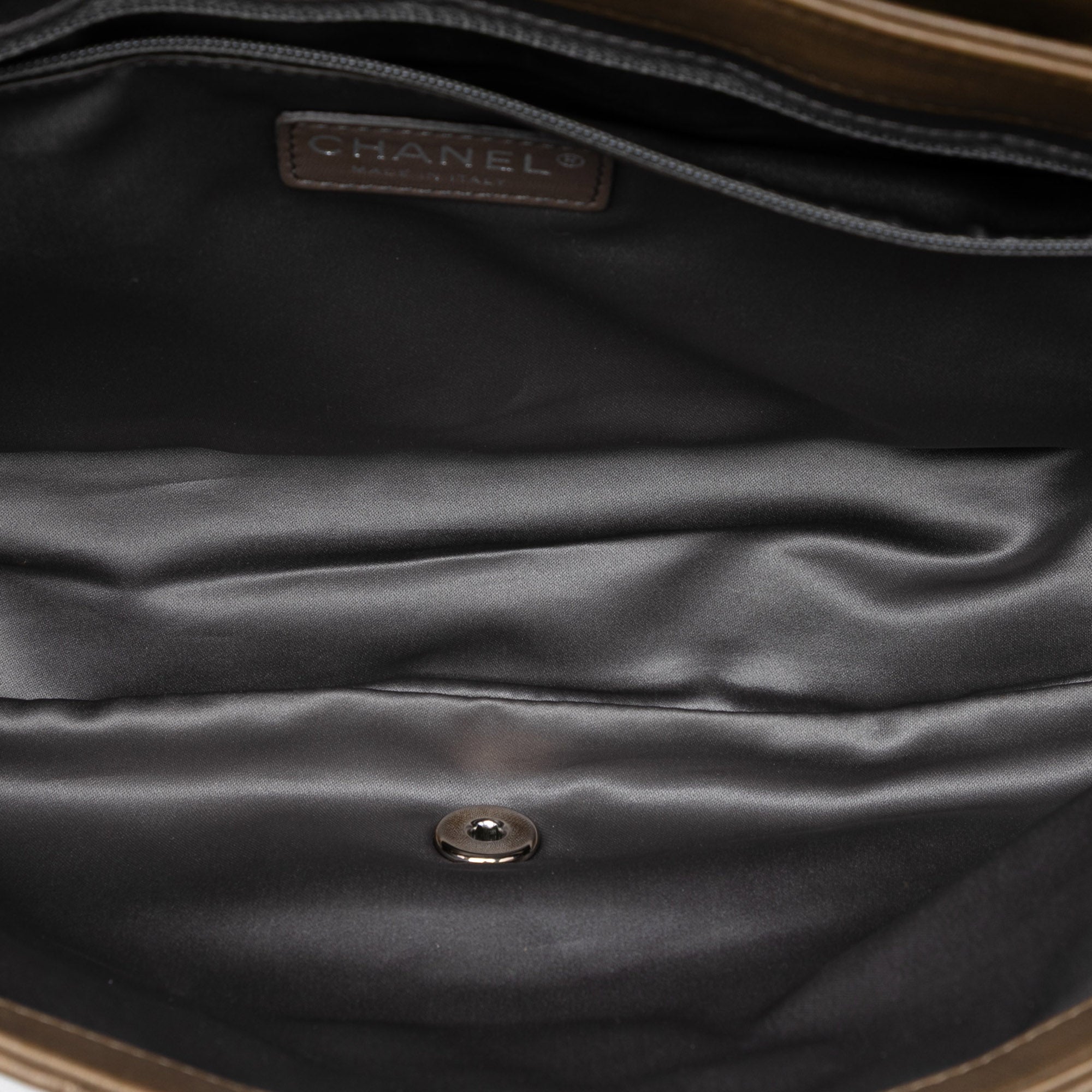 Jumbo Quilted Lambskin Coco Rain Flap