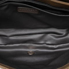 Jumbo Quilted Lambskin Coco Rain Flap