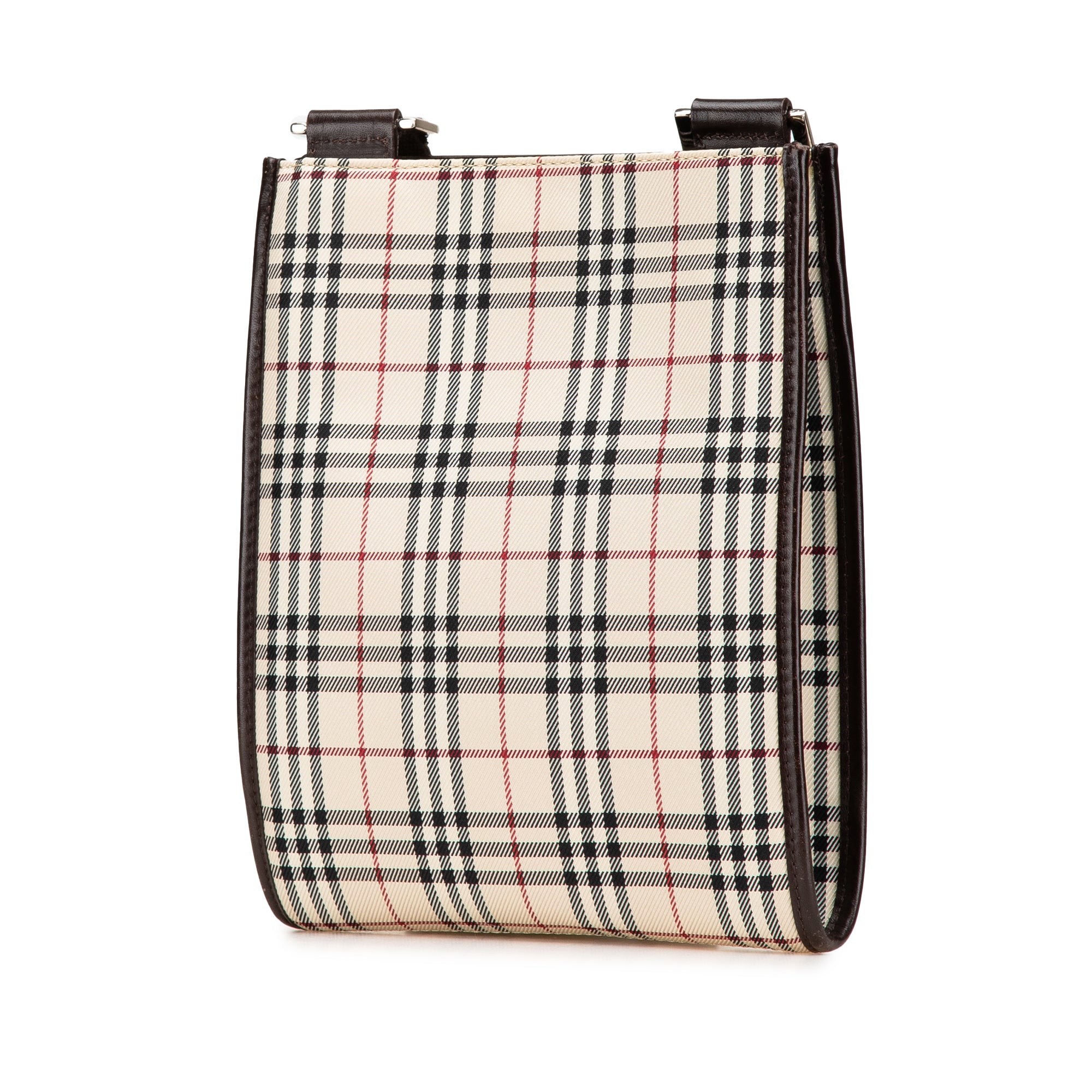 House Check Canvas Crossbody