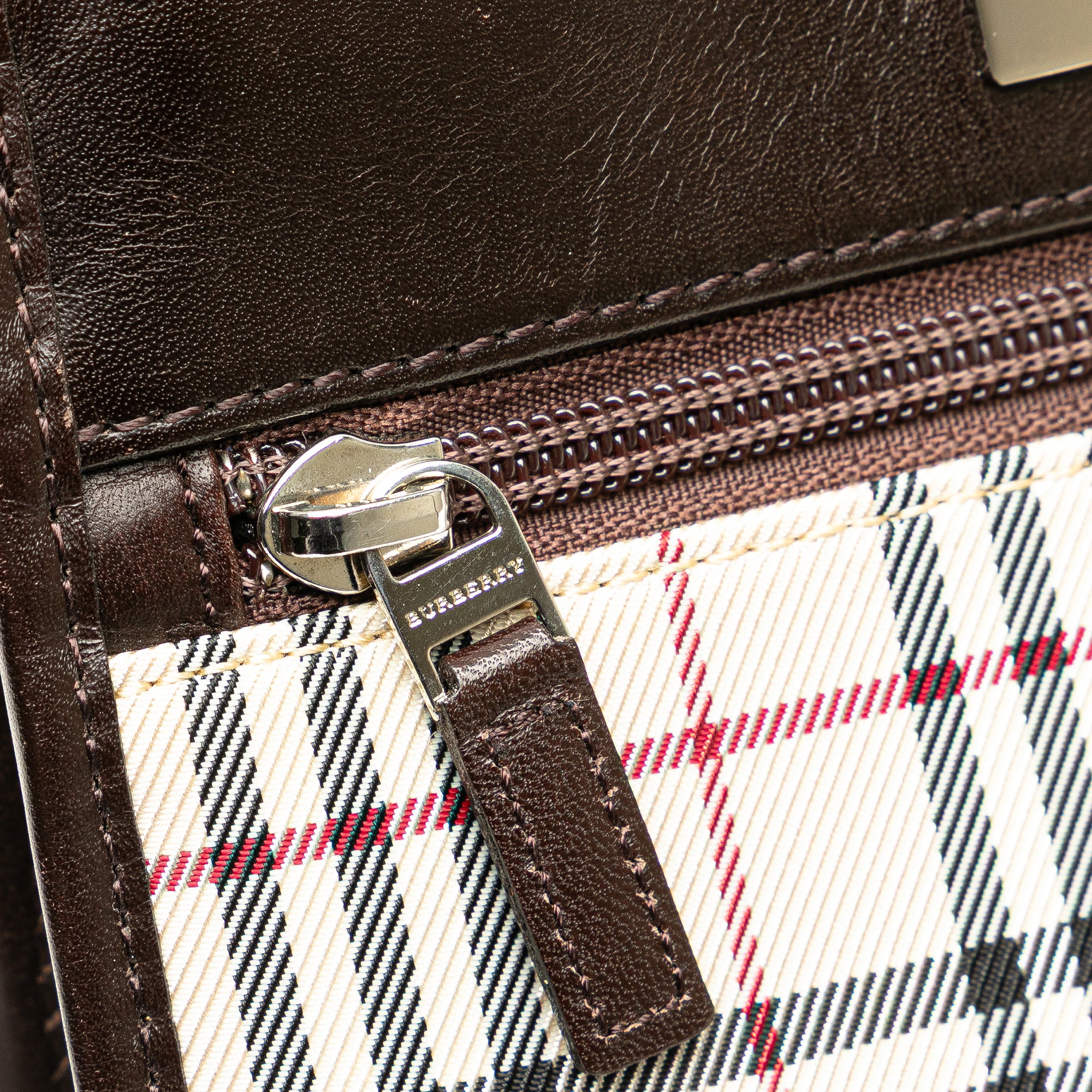 House Check Canvas Crossbody