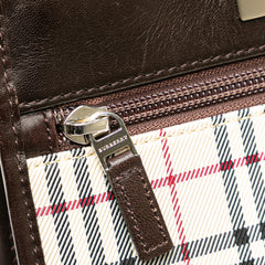 House Check Canvas Crossbody