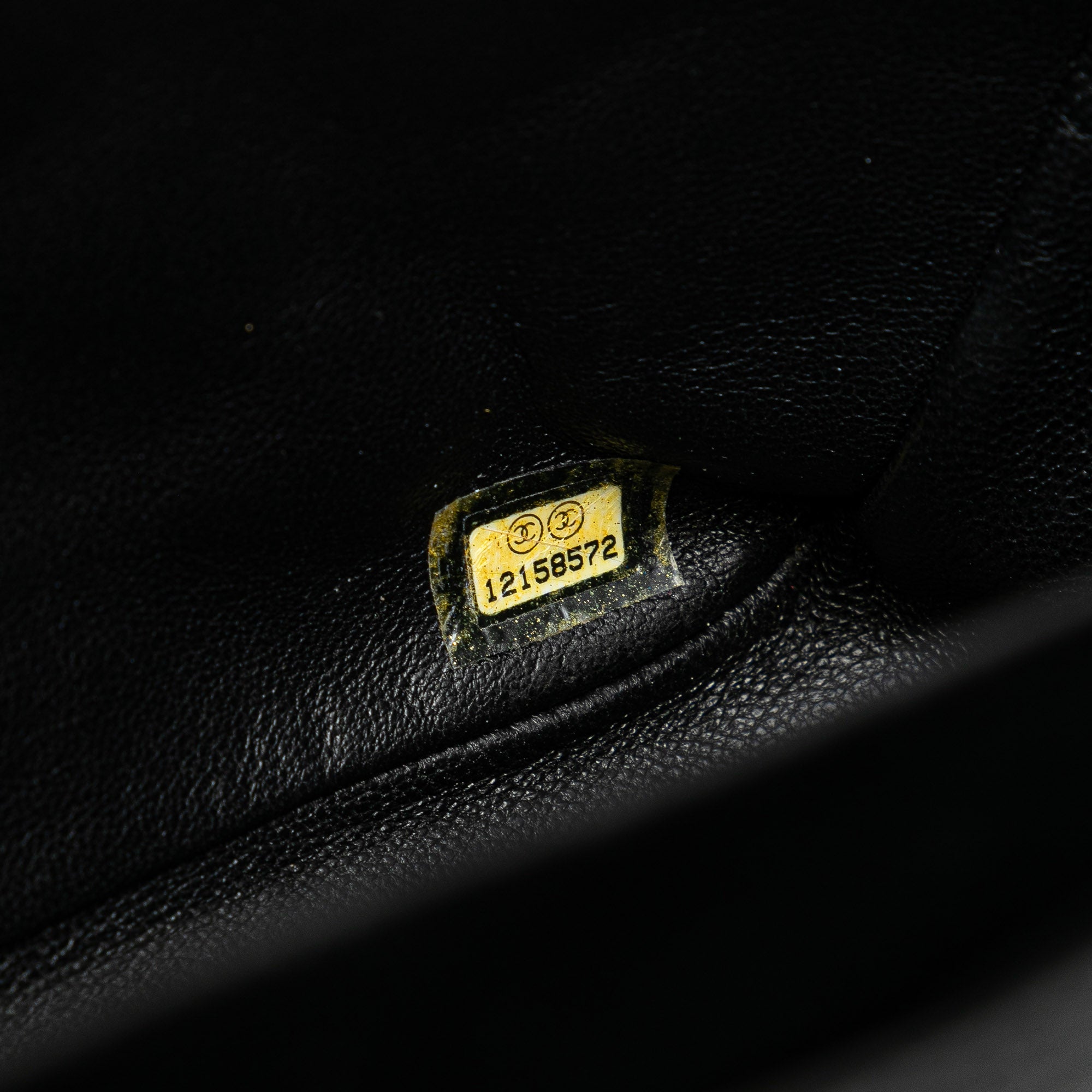 Jumbo Classic Caviar Single Flap