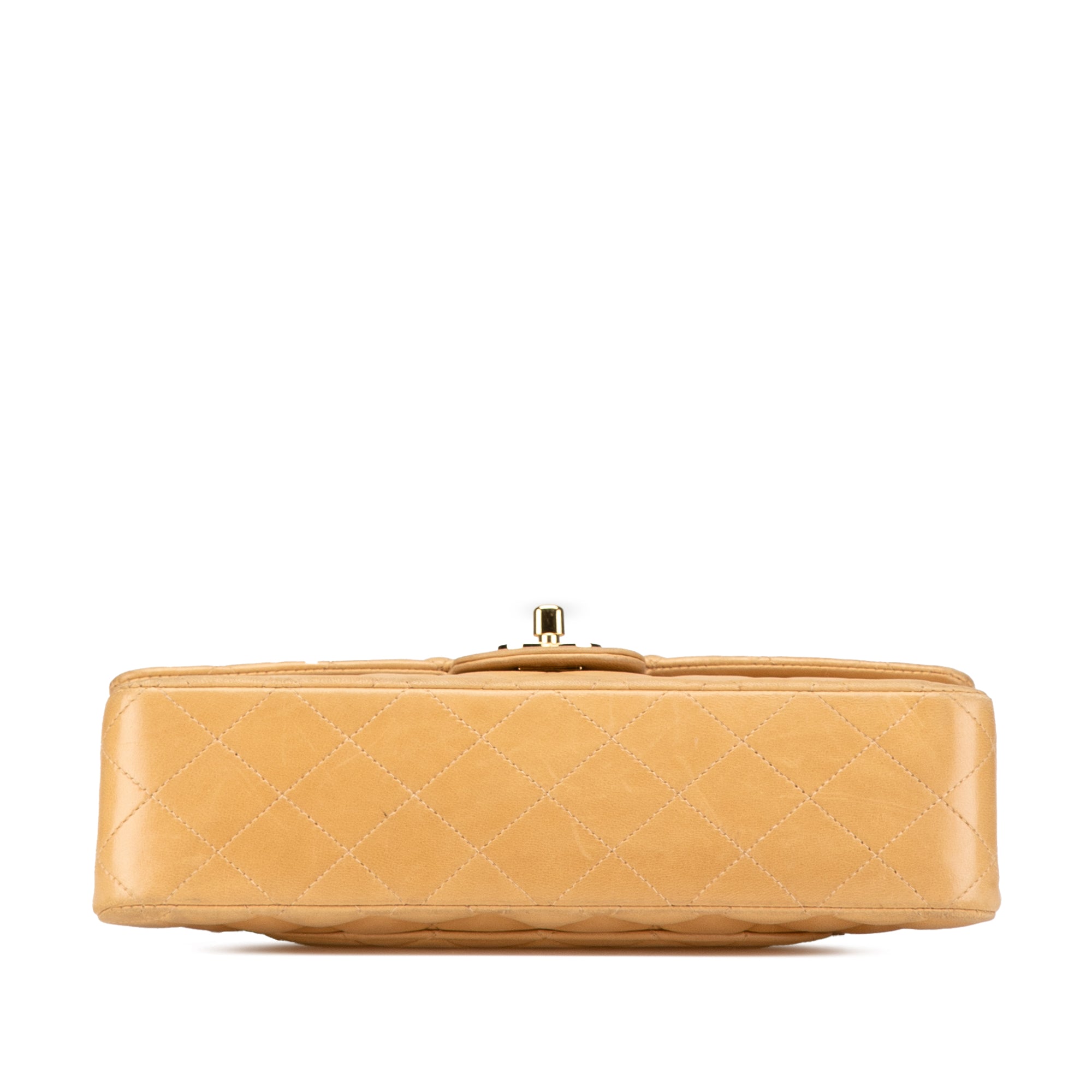 Medium Classic Lambskin Double Flap