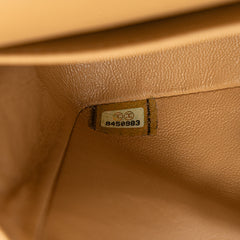 Medium Classic Lambskin Double Flap