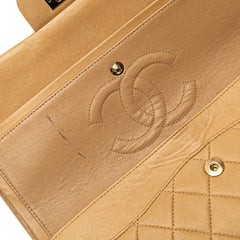 Medium Classic Lambskin Double Flap