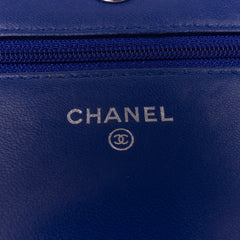Quilted Boucle Tweed Charm Wallet On Chain